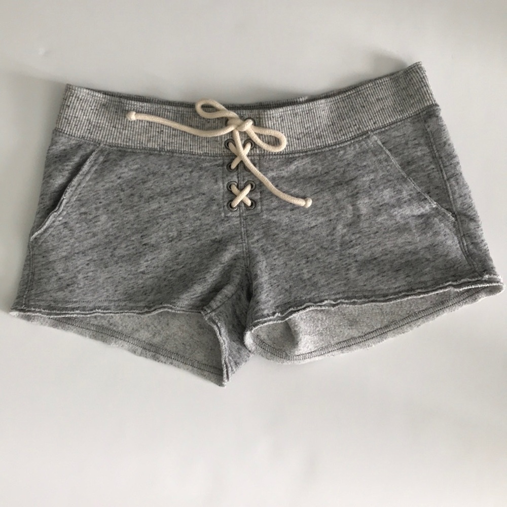 Abercrombie & Fitch small, heather grey shorts